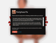 Tablet Screenshot of pantyhosepix.com